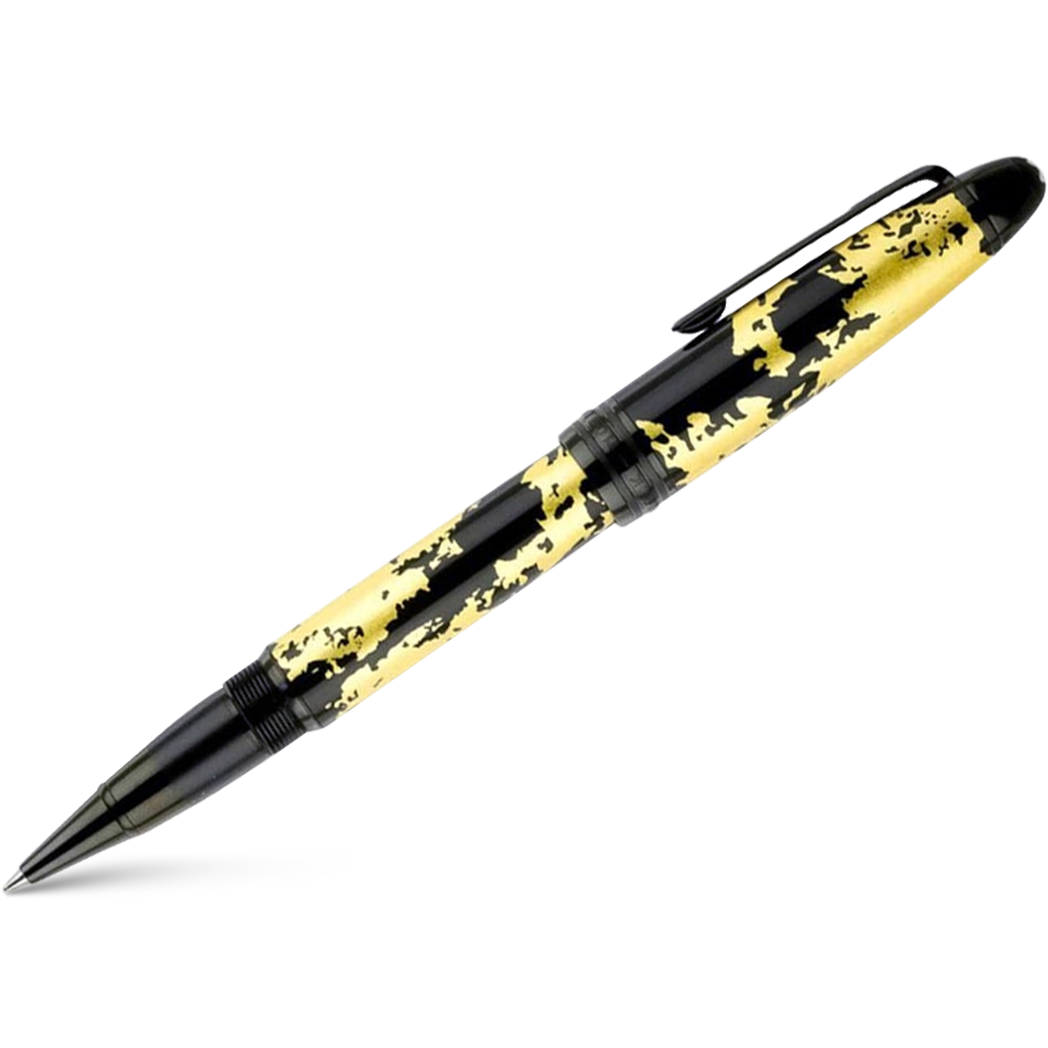 Montblanc Meisterstuck Rollerball Pen - Solitaire - 162 Gold Leaf - Calligraphy-Pen Boutique Ltd