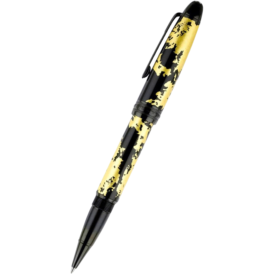 Montblanc Meisterstuck Rollerball Pen - Solitaire - 162 Gold Leaf - Calligraphy-Pen Boutique Ltd