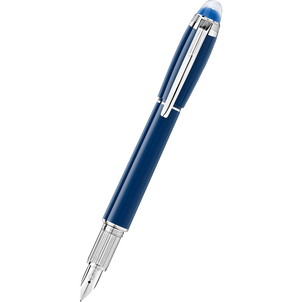 Montblanc Starwalker Fountain Pen - Blue Planet - Resin - Pen Boutique Ltd