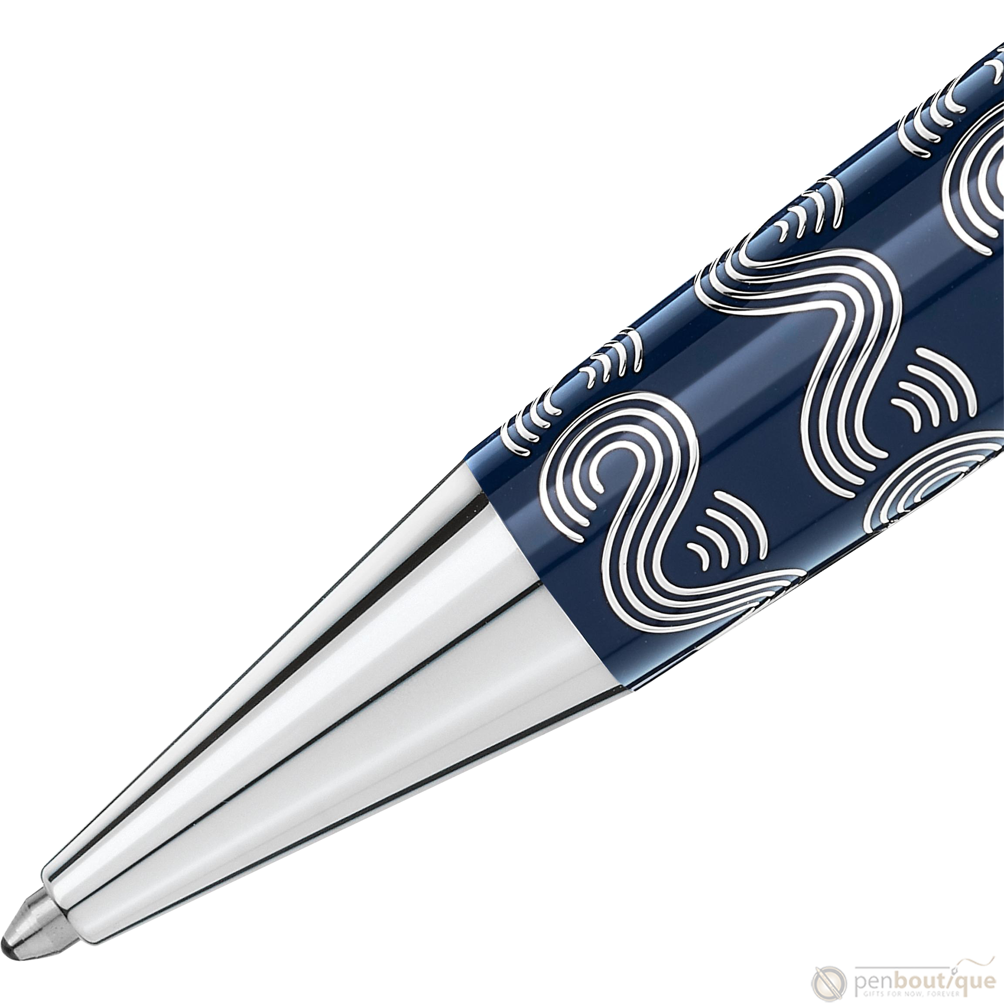 Montblanc Meisterstuck Ballpoint Pen - Midsize Solitaire - Around The World  In 80 Days