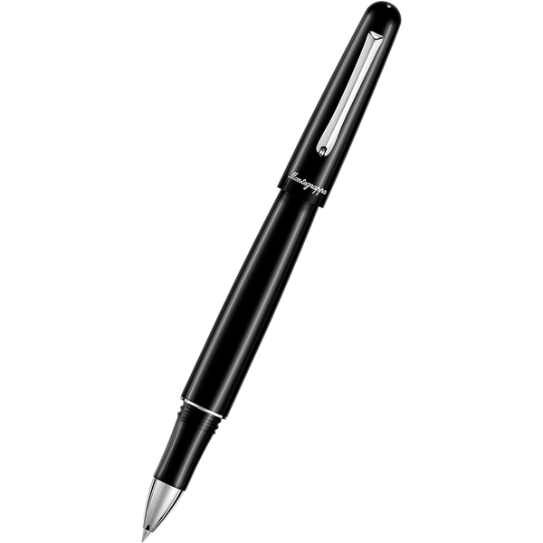 Montegrappa Elmo Rollerball Pen - Black-Pen Boutique Ltd