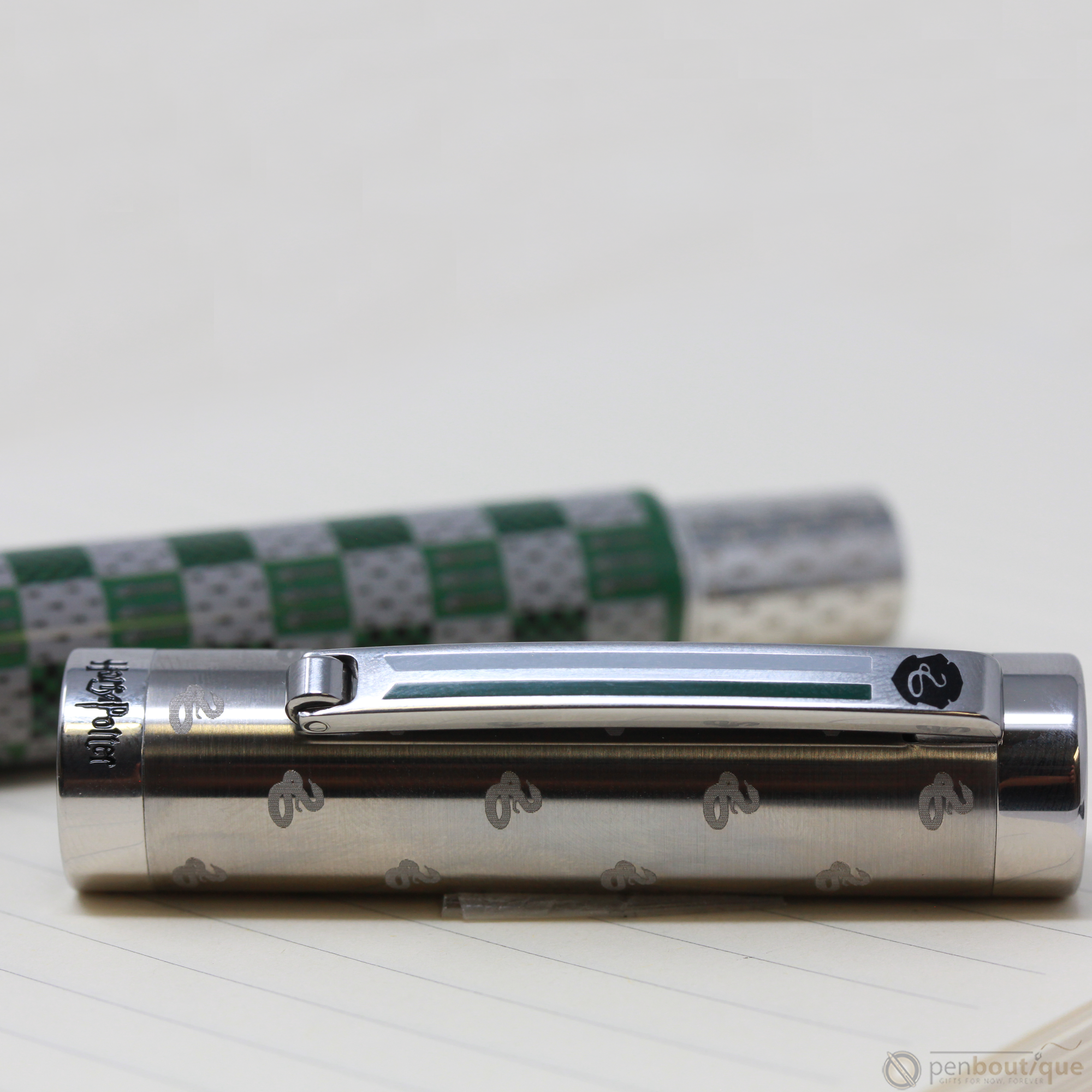 Montegrappa Harry Potter Slytherin Fountain Pen, Green, ISHPR-ST EF