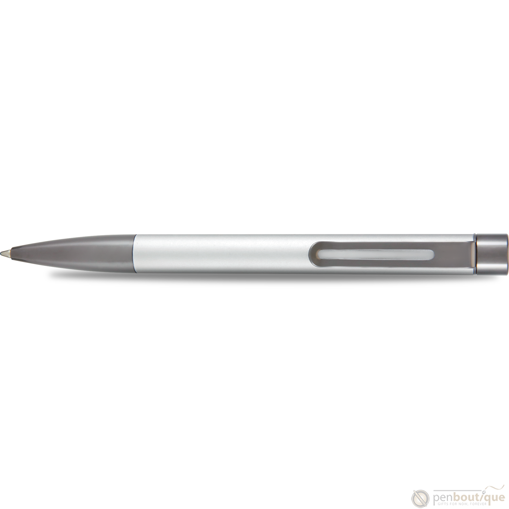 Monteverde Ritma Ballpoint Pen - Silver-Pen Boutique Ltd