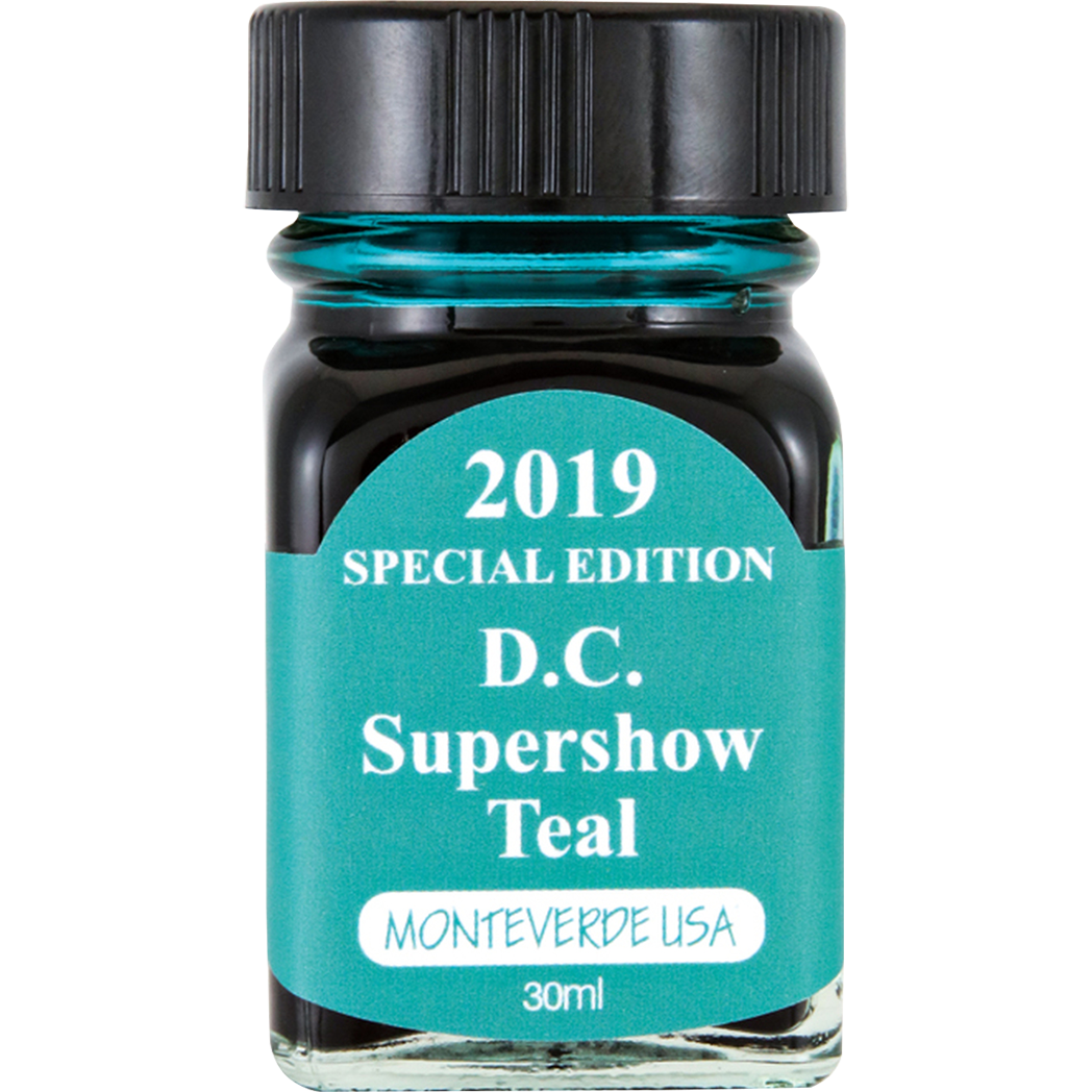 Monteverde DC Supershow Bottled Ink - Teal-Pen Boutique Ltd