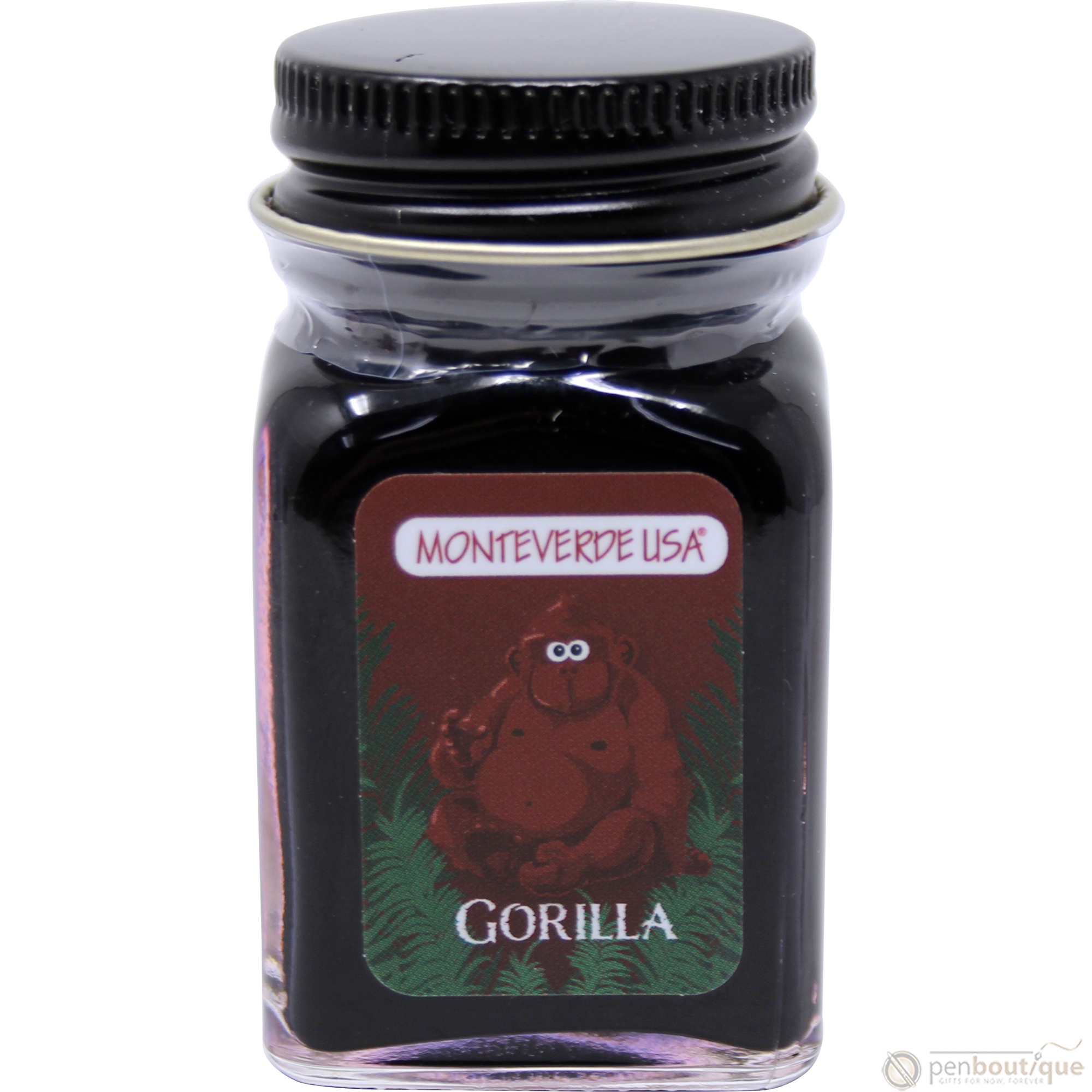 Monteverde Ink Bottle - Jungle Gorilla (Red) - 30 ml-Pen Boutique Ltd