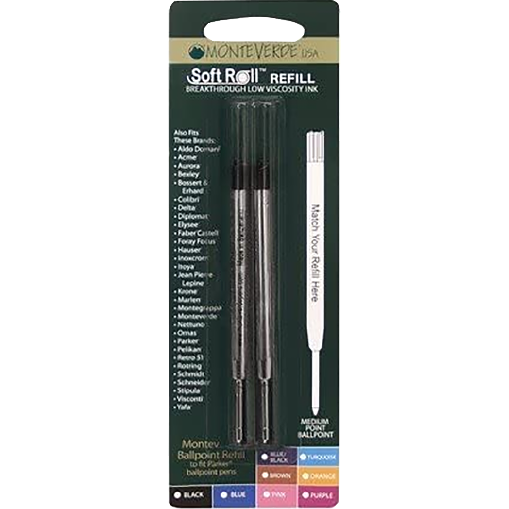 Monteverde Extra Fine BP refill Black - Parker Style-Pen Boutique Ltd