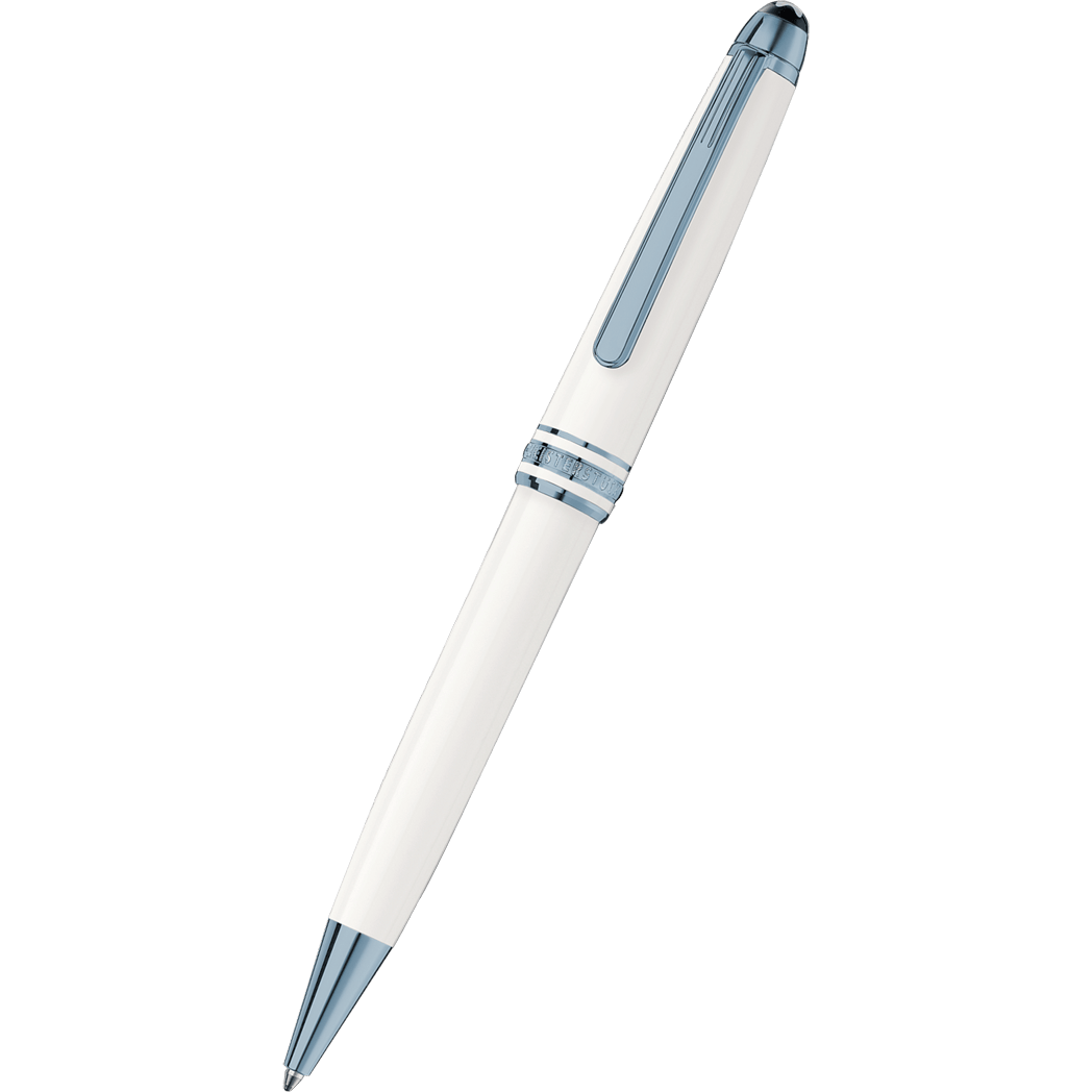 Montblanc Meisterstuck Ballpoint Pen - Glacier White - Classique-Pen Boutique Ltd