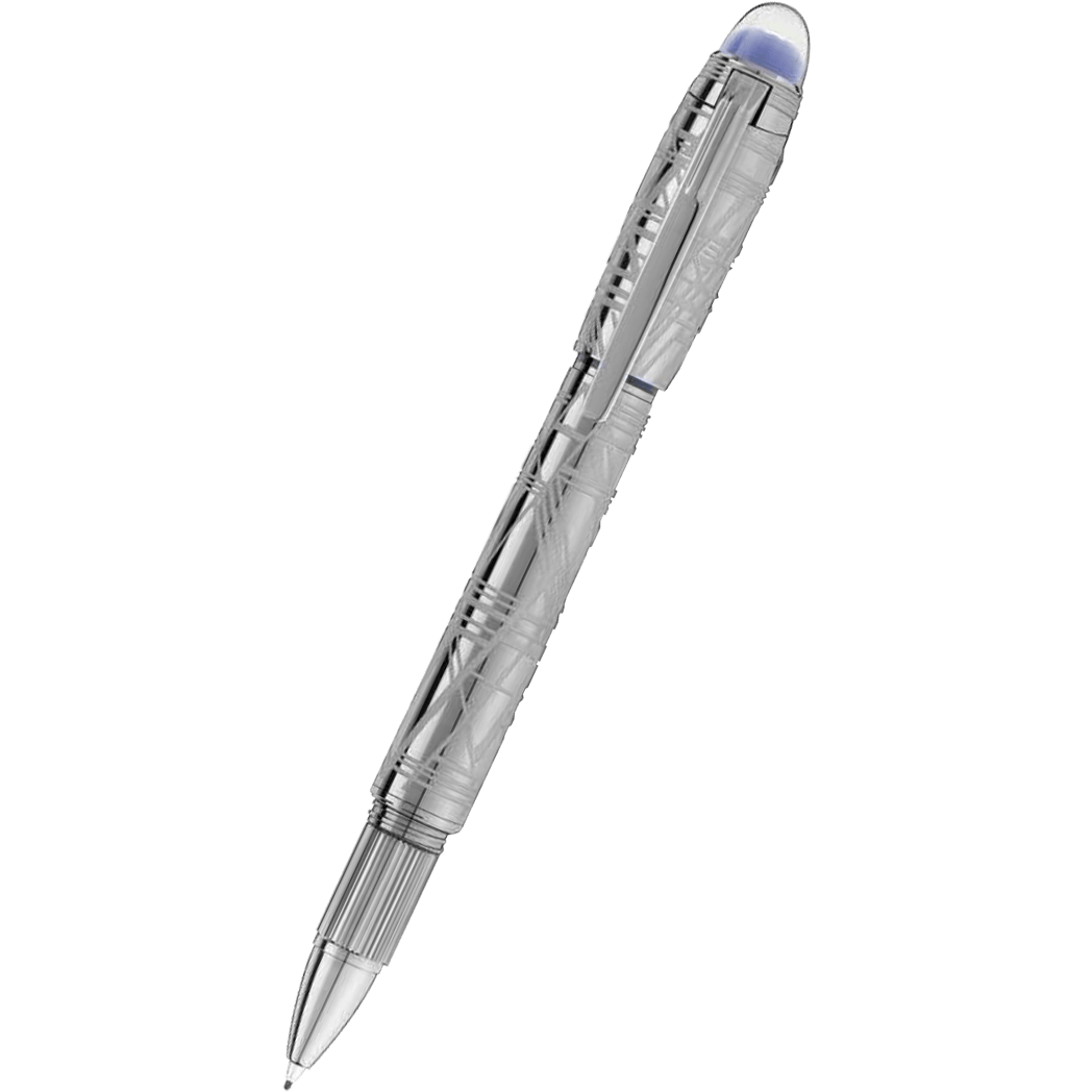 Montblanc Starwalker Fineliner Pen - Doue - Space Blue Metal-Pen Boutique Ltd