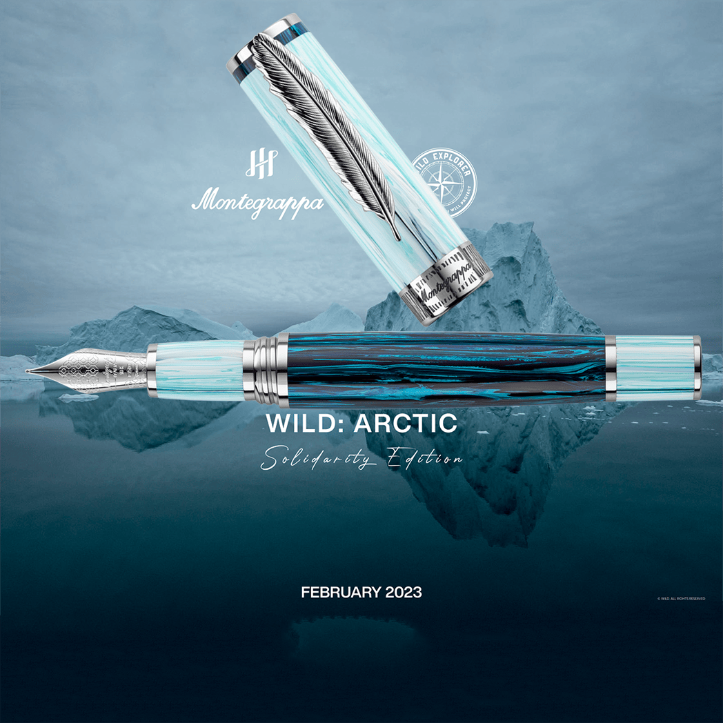 Montegrappa Wild Fountain Pen - Arctic (Limited Edition)-Pen Boutique Ltd