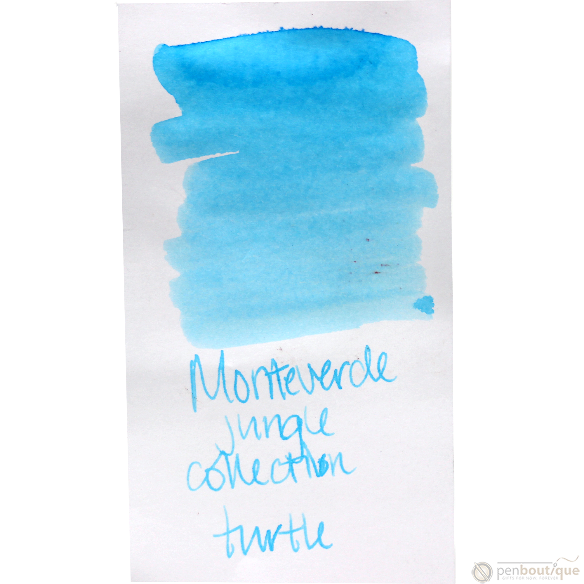 Monteverde Ink Bottle - Jungle Turtle (Turquoise) - 30 ml-Pen Boutique Ltd