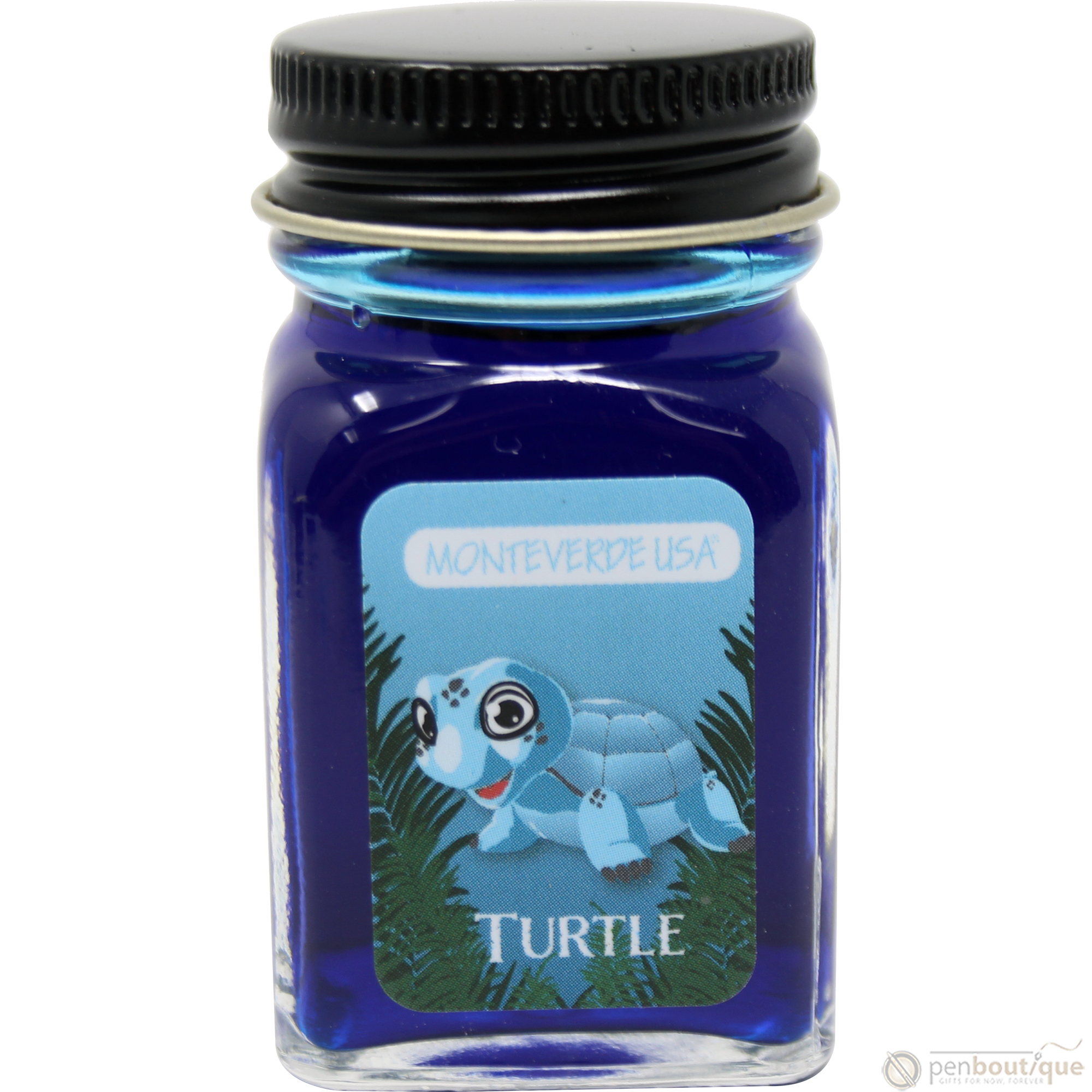 Monteverde Ink Bottle - Jungle Turtle (Turquoise) - 30 ml-Pen Boutique Ltd