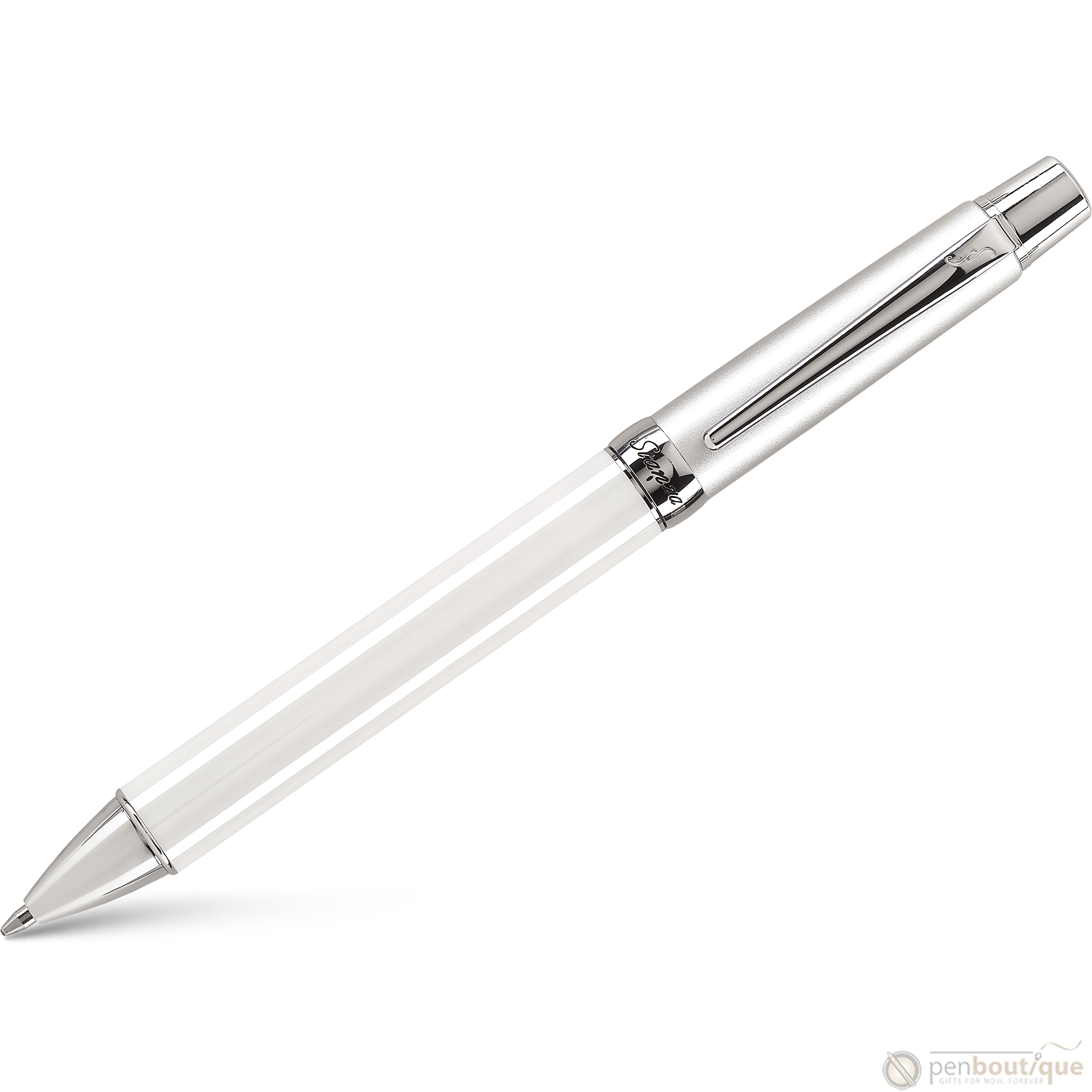 Pilot Stanza Ceramic White Ballpoint Pen - M