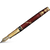 David Oscarson Tesla Fountain Pen - Translucent Red-Pen Boutique Ltd