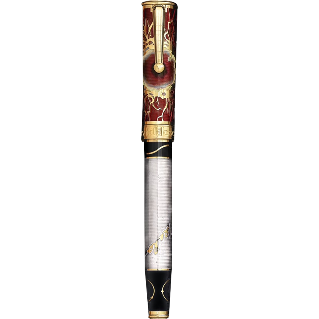 David Oscarson Tesla Rollerball Pen - Translucent White-Pen Boutique Ltd