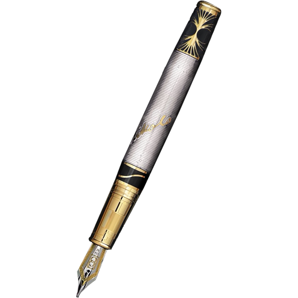 David Oscarson Tesla Fountain Pen - Translucent White-Pen Boutique Ltd