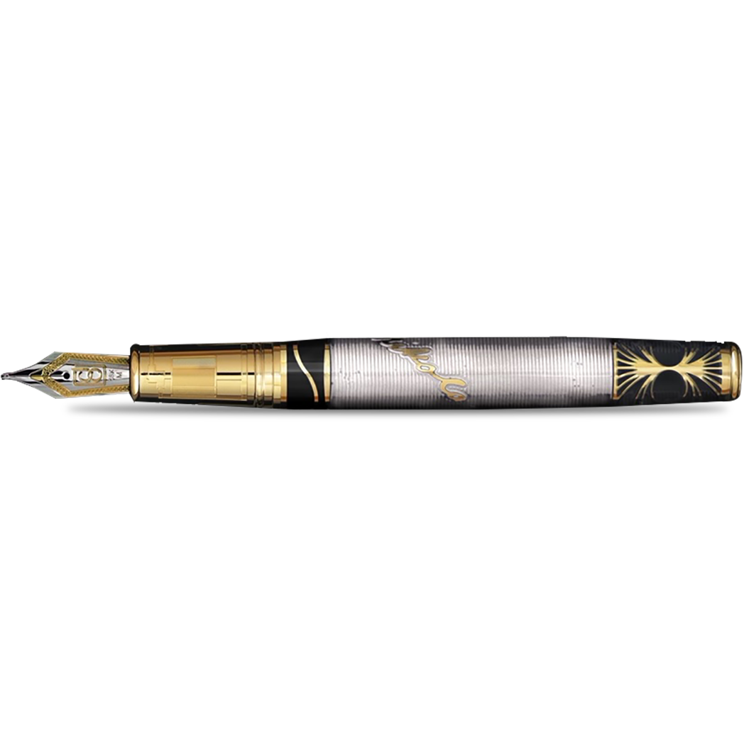 David Oscarson Tesla Fountain Pen - Translucent White-Pen Boutique Ltd