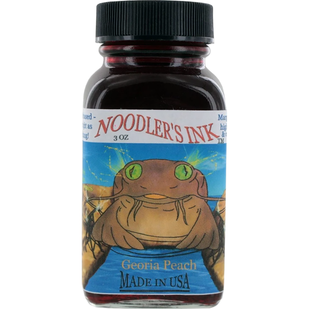 Noodlers Ink Georgia Peach 3oz Ink Bottle Refill-Pen Boutique Ltd