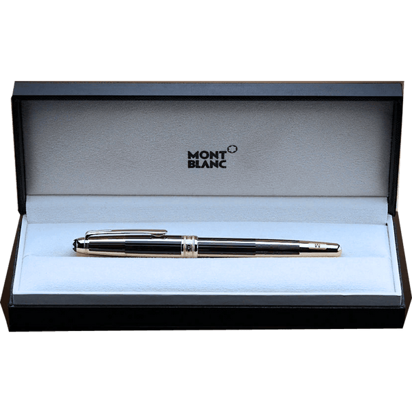 Montblanc 144 Fountain Pen - Solitaire Gold & Black - Medium Nib-Pen Boutique Ltd