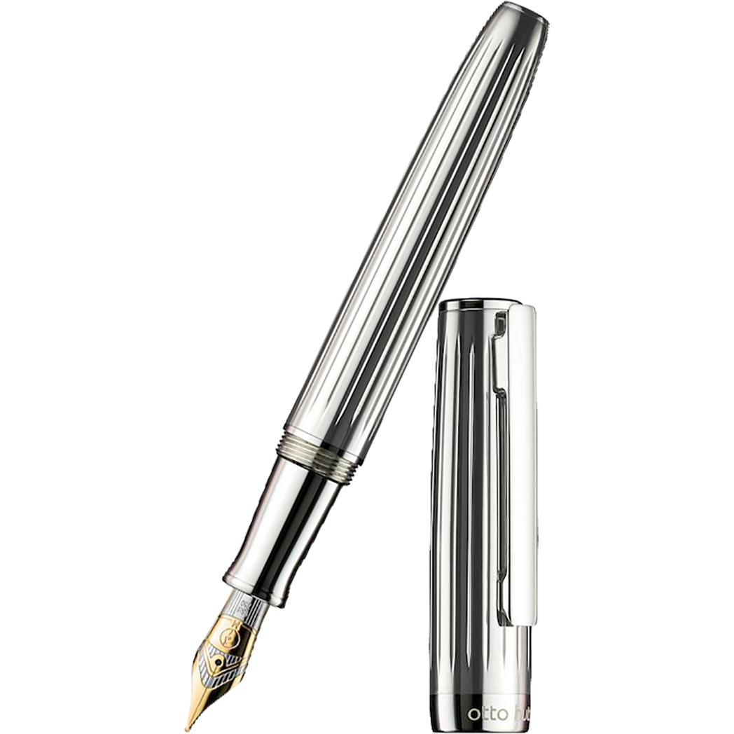 Otto Hutt Design 7 Sterling Silver Fountain Pen-Pen Boutique Ltd