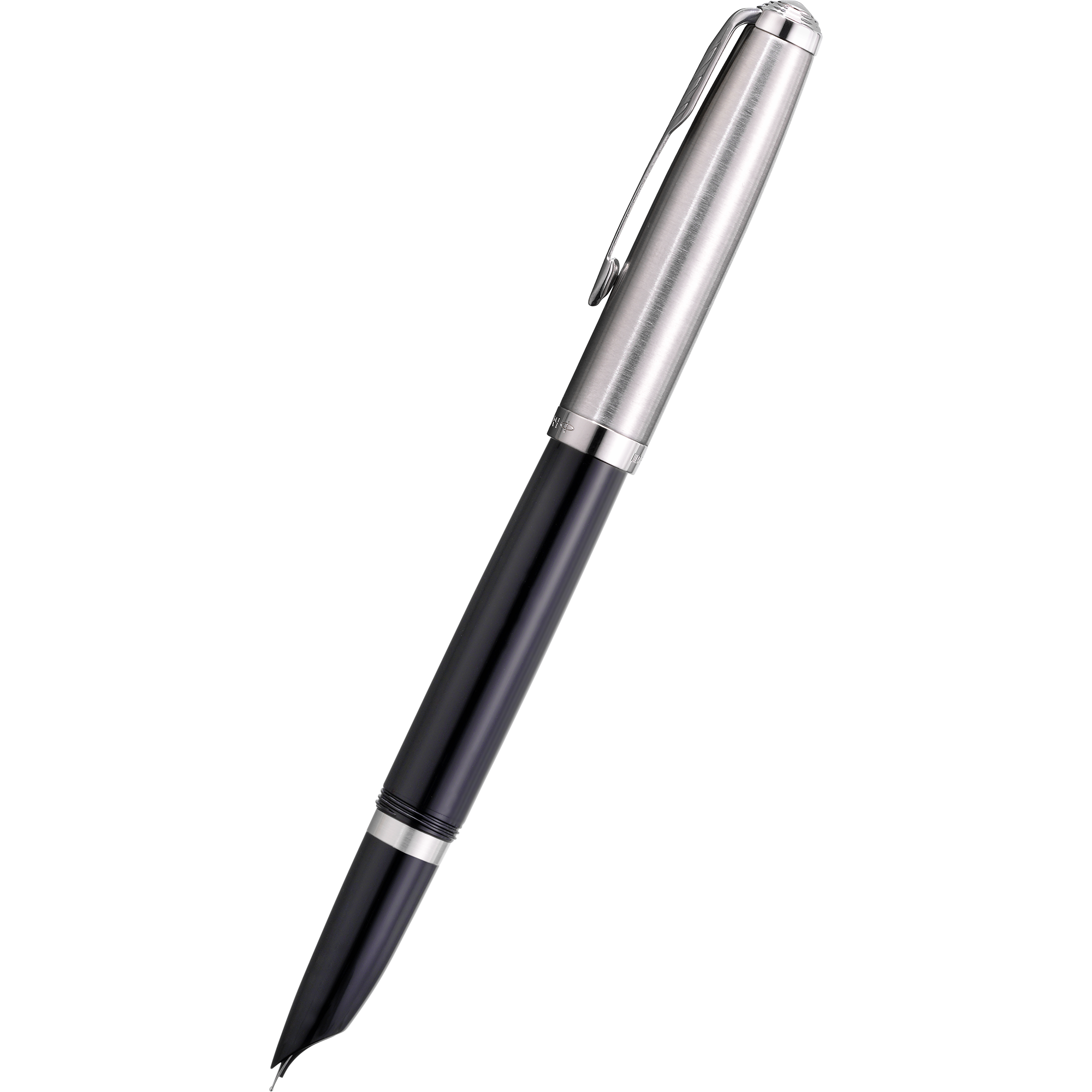 Parker 51 Next Generation Fountain Pen - Black - Chrome Trim - Pen