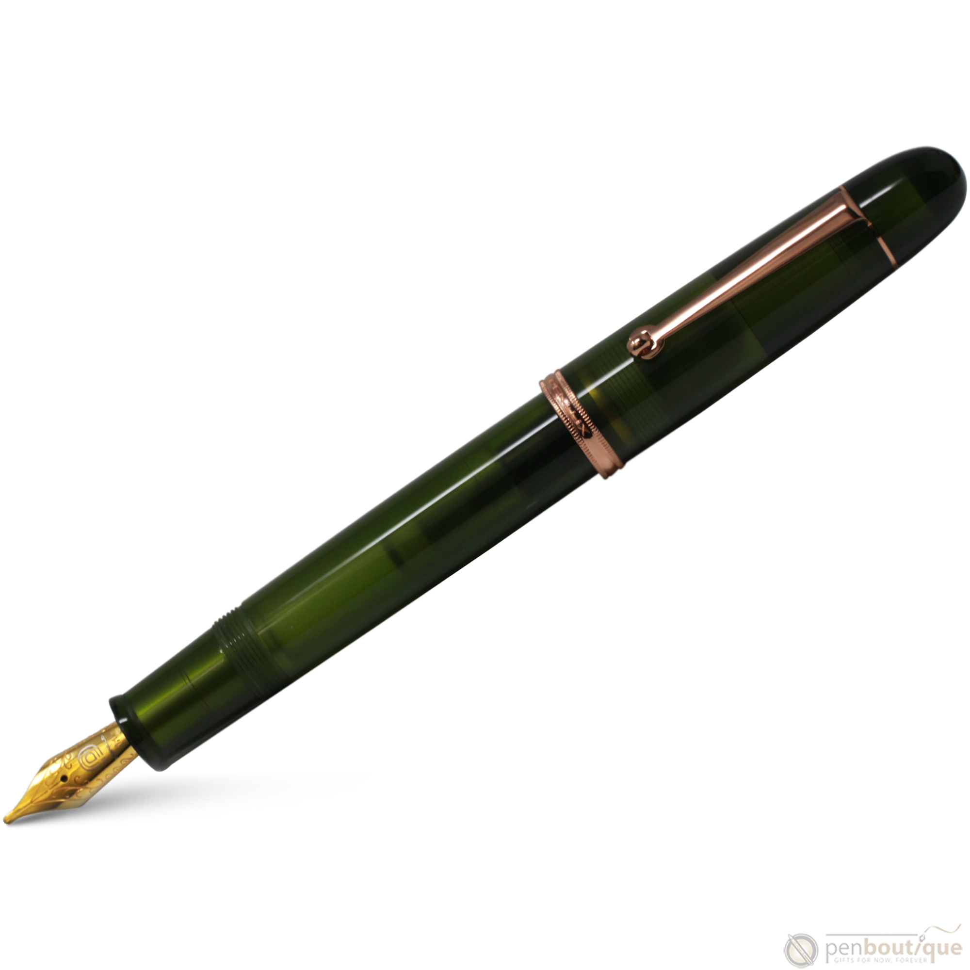 Penlux Masterpiece Grande Fountain Pen - Rainforest-Pen Boutique Ltd