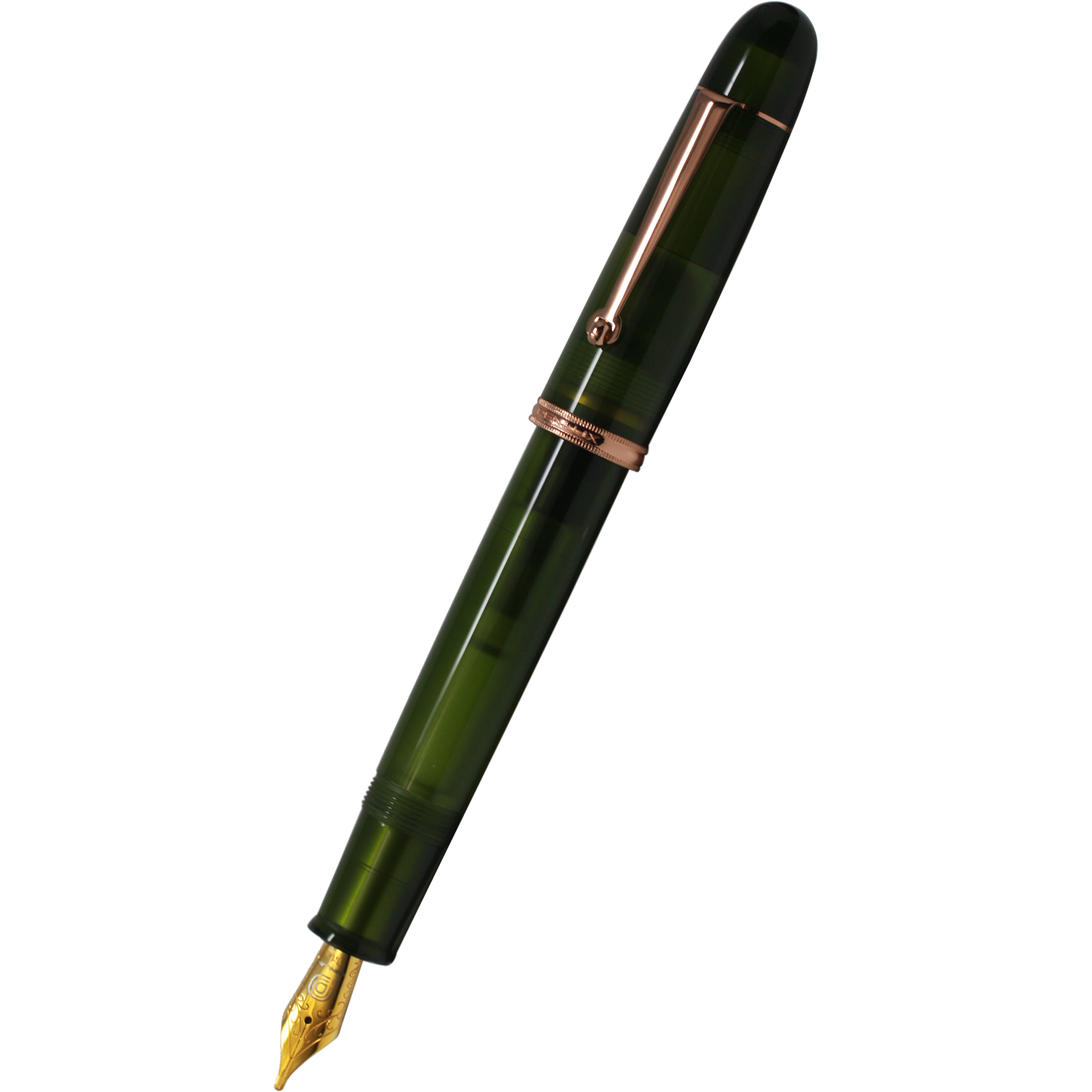 Penlux Masterpiece Grande Fountain Pen - Rainforest-Pen Boutique Ltd