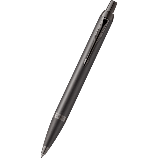 Parker IM Ballpoint Pen - Monochrome - Titanium-Pen Boutique Ltd