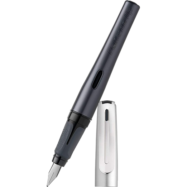 Pelikan Pelikano Up Fountain Pen - Anthracite - Medium-Pen Boutique Ltd