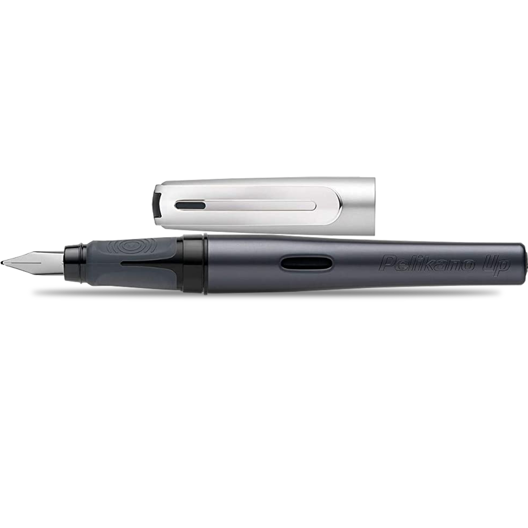 Pelikan Pelikano Up Fountain Pen - Anthracite - Medium-Pen Boutique Ltd