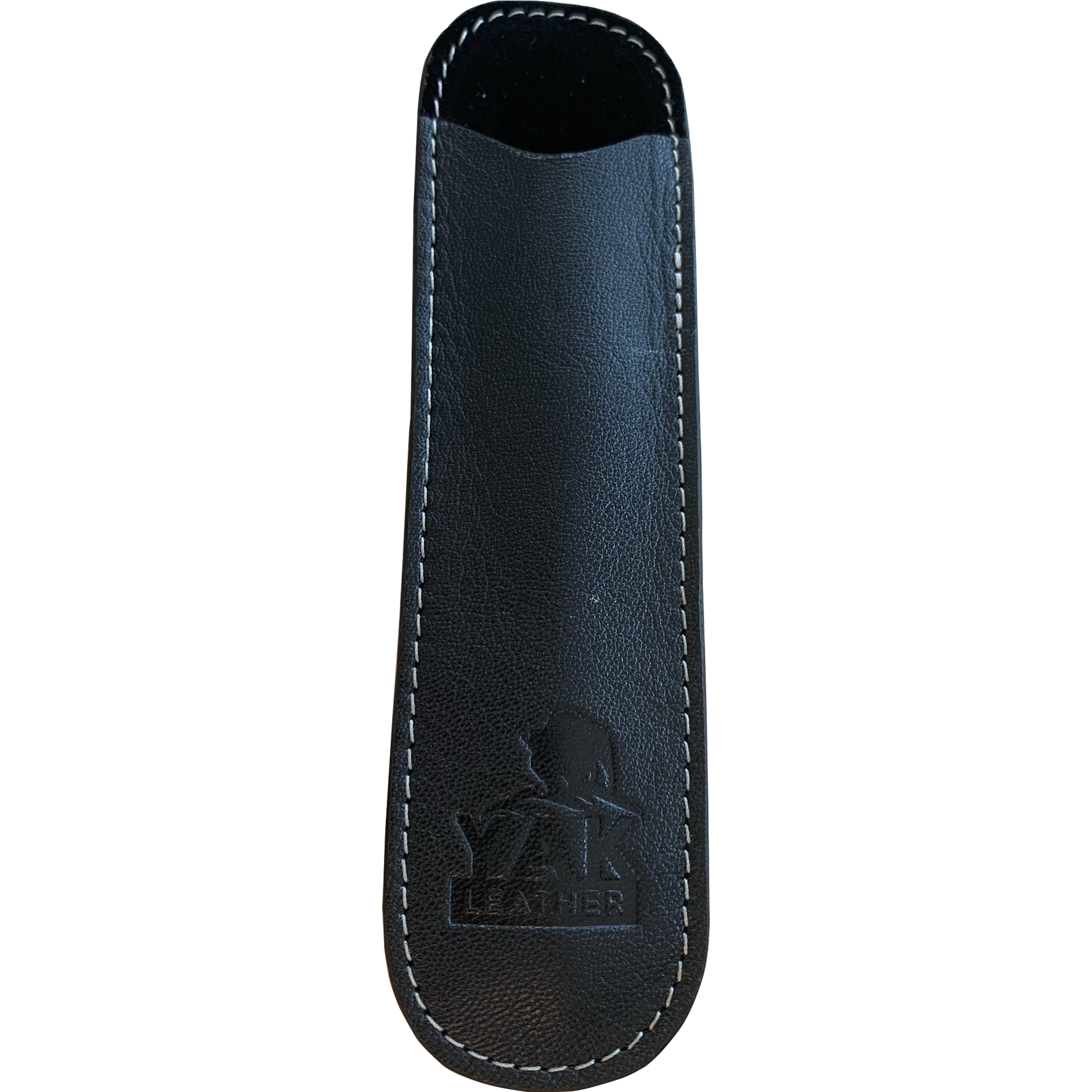 Pen Boutique Yak Leather Single Pen Sleeve - Black-Pen Boutique Ltd