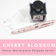 Penlux Masterpiece Delgado Fountain Pen - Limited Edition - Cherry Blo ...