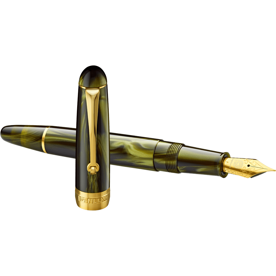 Penlux Masterpiece Fountain pen - Delgado Moss-Pen Boutique Ltd