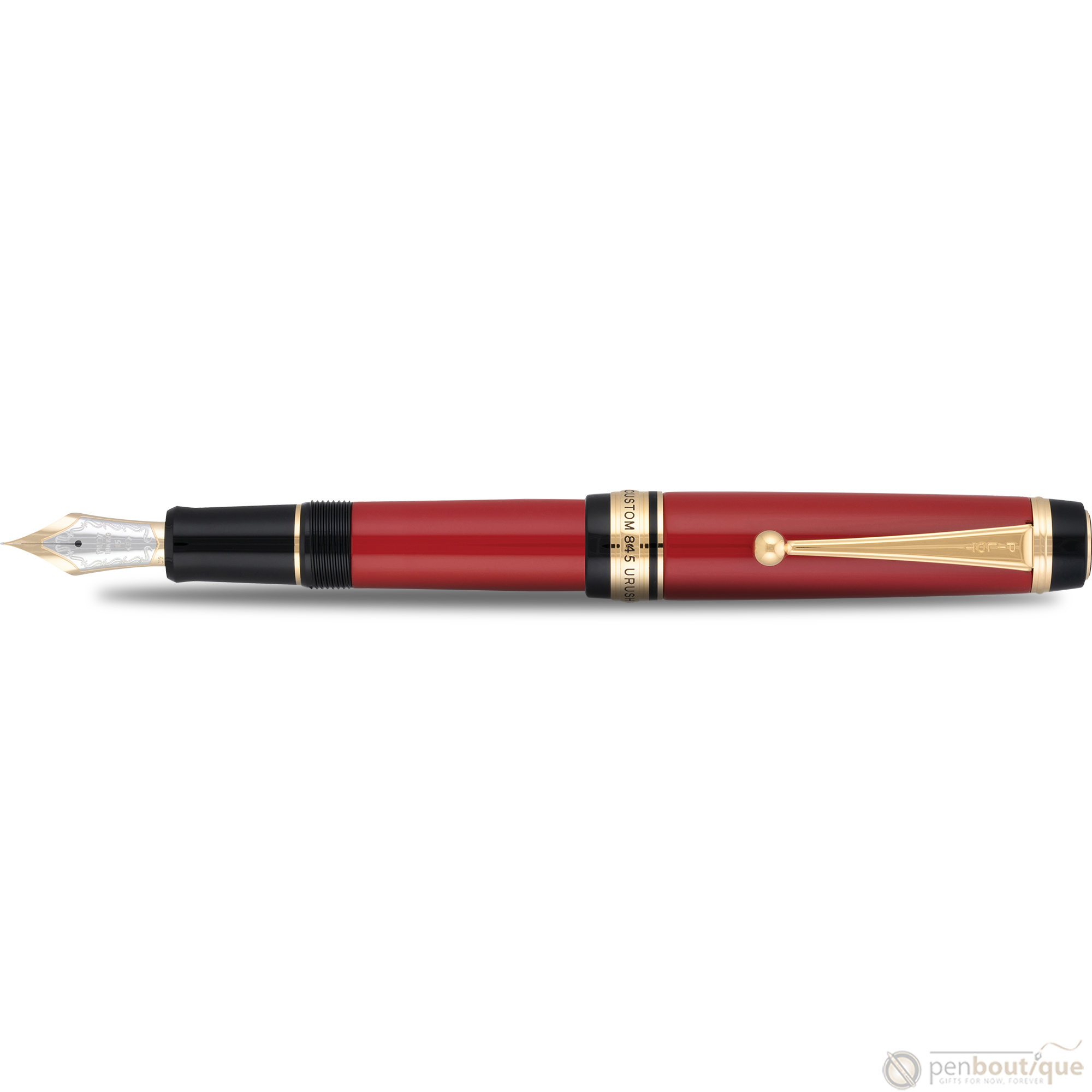 Pilot Custom Urushi 845 Fountain Pen - Vermillion - Pen Boutique Ltd