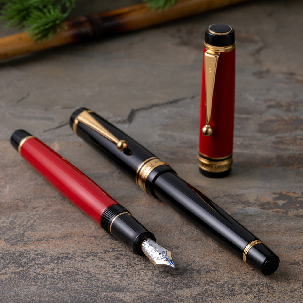 Pilot Custom Urushi 845 Fountain Pen - Black - Pen Boutique Ltd