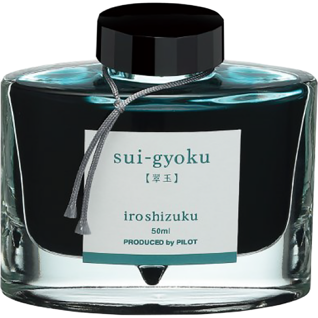 Pilot Iroshizuku Sui-Gyoku Ink Review: Weekly Fountain Pen Ink Review - Pen  Chalet