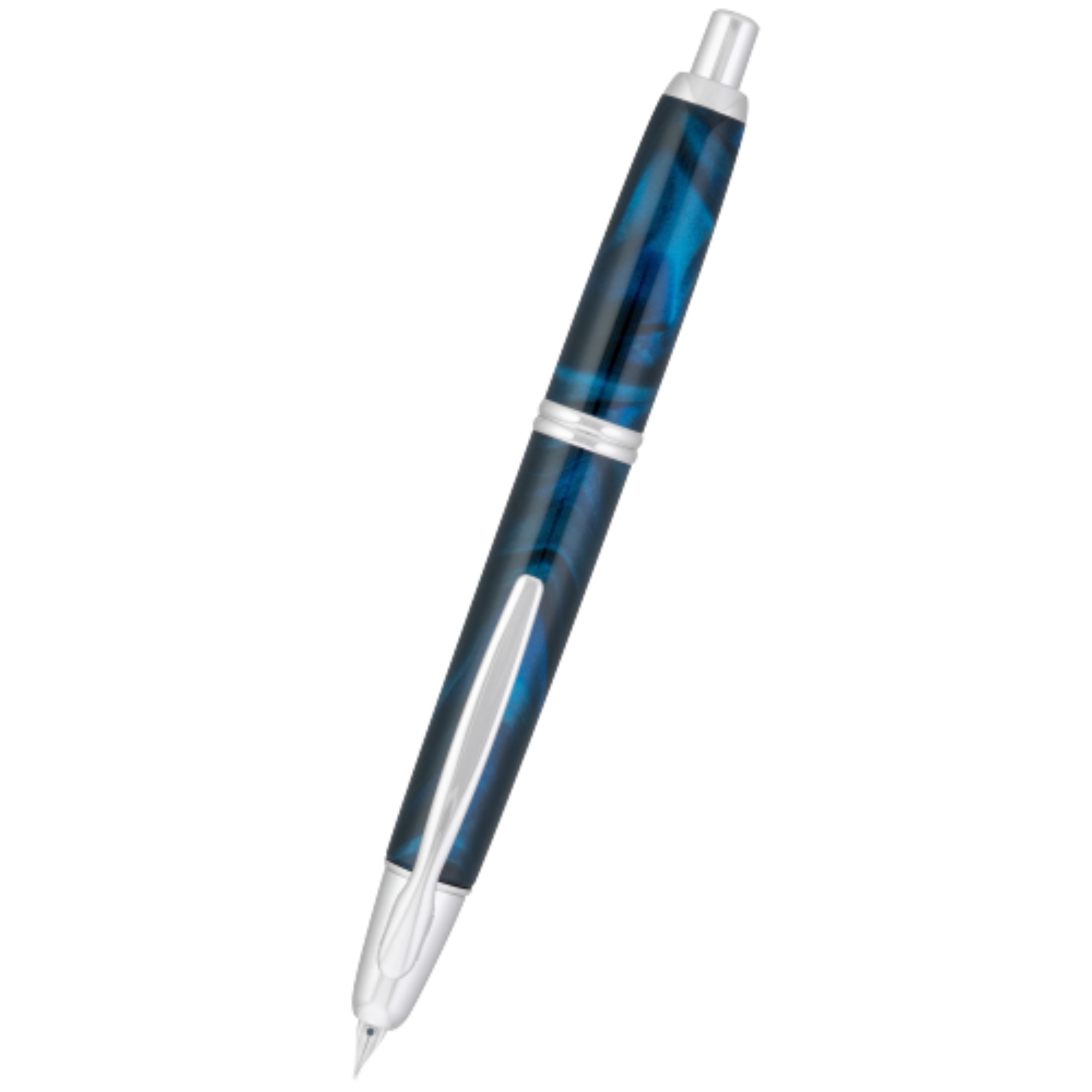 Pilot Vanishing Point Blue Matte Fountain Pen Fine