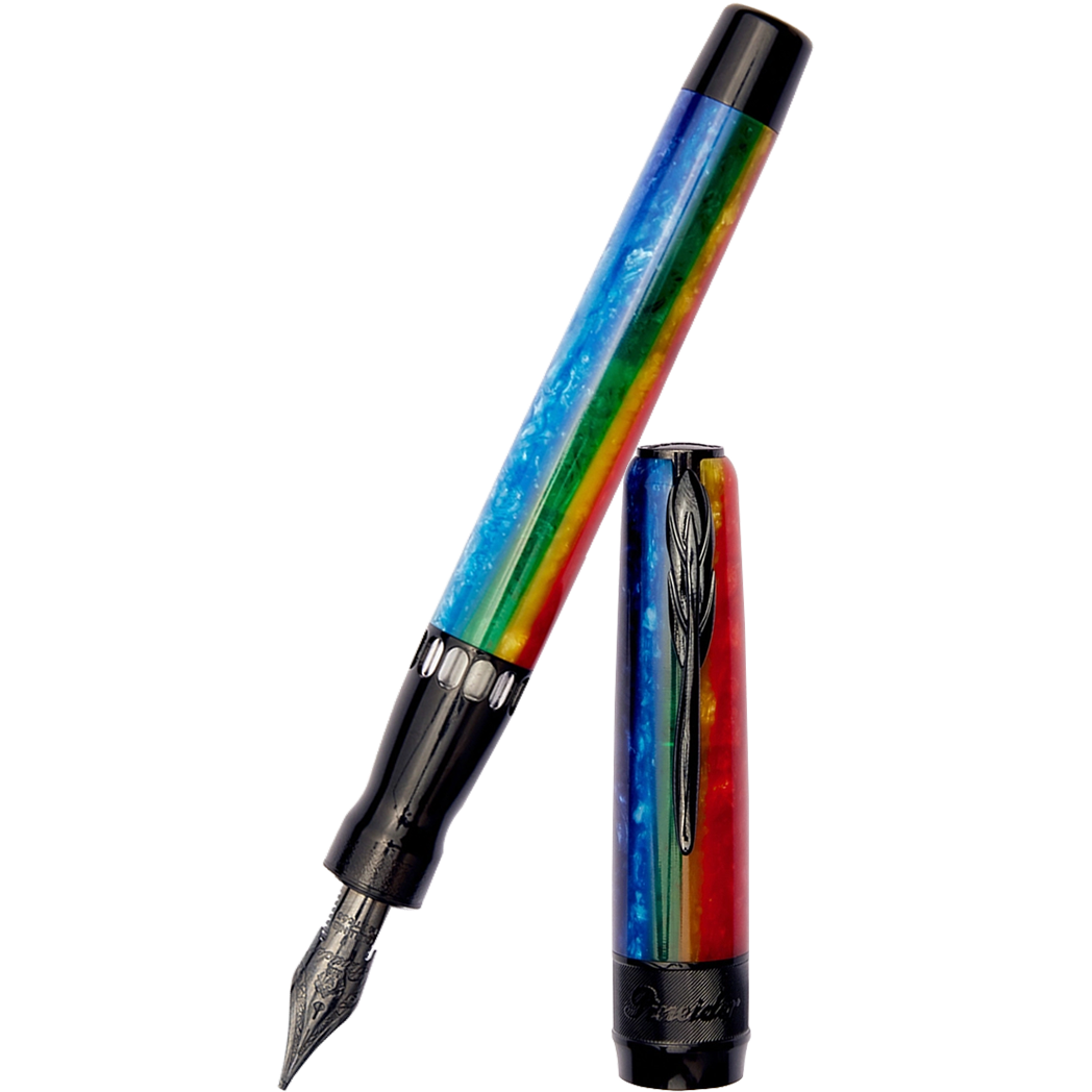 Pineider Arco Rainbow Fountain Pen Soft Extra Fine