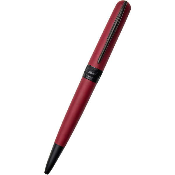 Pineider Avatar UR Ballpoint Pen - Cherry - Matte Black Trim-Pen Boutique Ltd