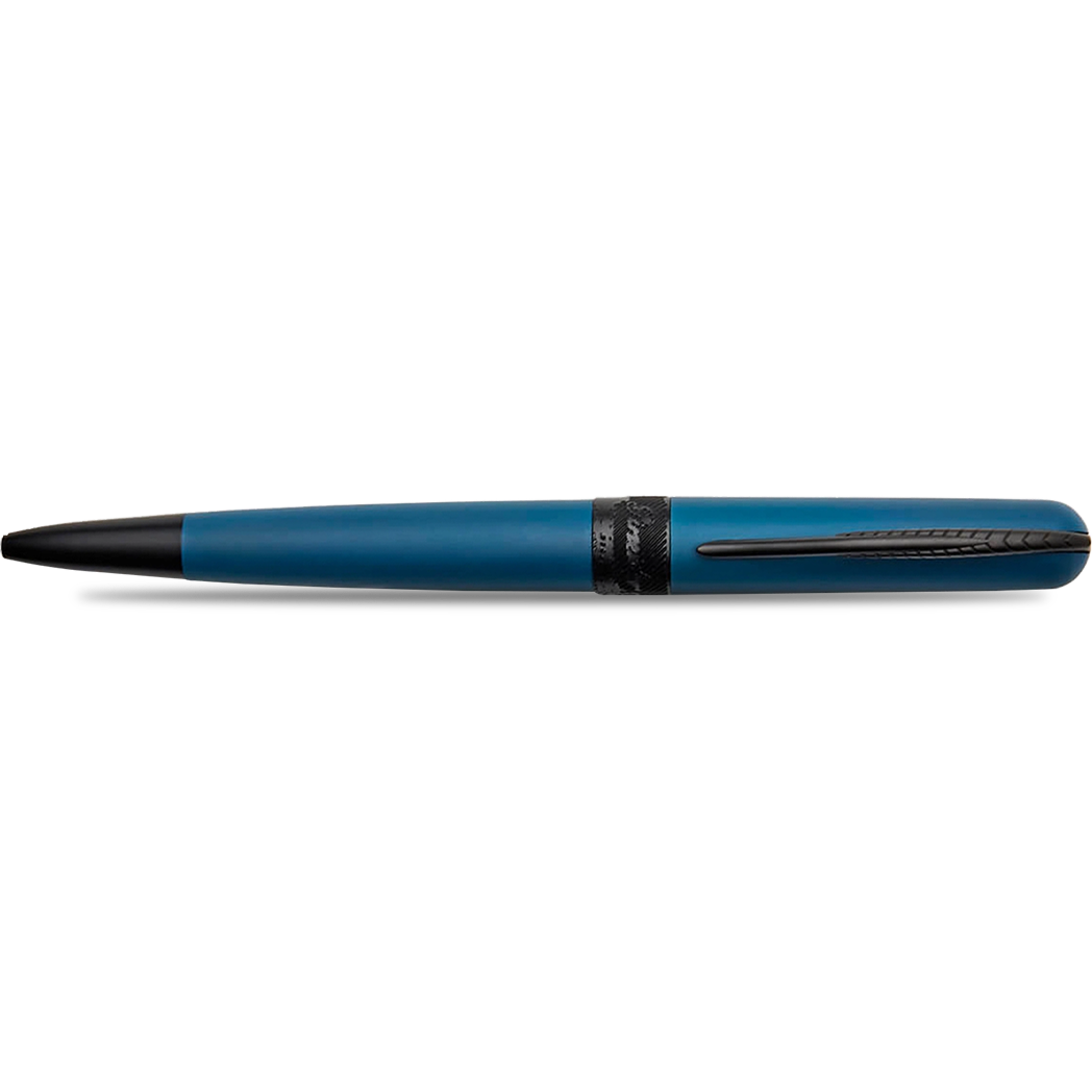 Pineider Avatar UR Ballpoint Pen - Lapis Blue - Matte Black Trim-Pen Boutique Ltd