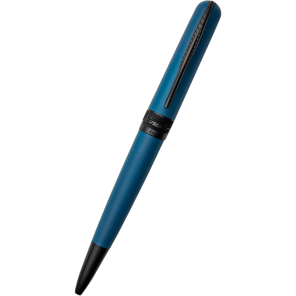 Pineider Avatar UR Ballpoint Pen - Lapis Blue - Matte Black Trim-Pen Boutique Ltd