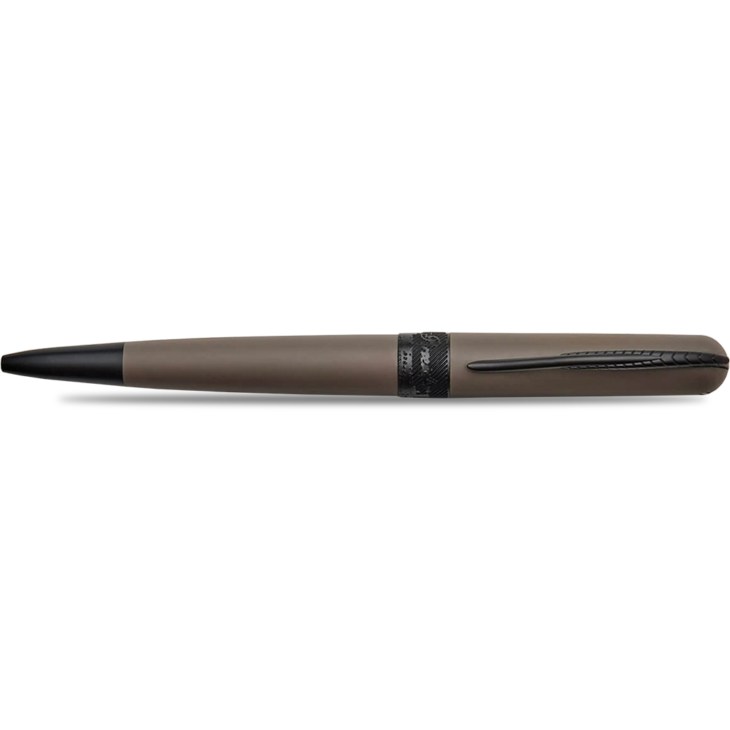 Pineider Avatar UR Ballpoint Pen - Stone - Matte Black Trim-Pen Boutique Ltd