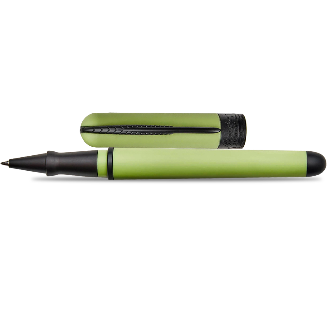 Pineider Avatar UR Rollerball Pen - Mint - Matte Black Trim-Pen Boutique Ltd