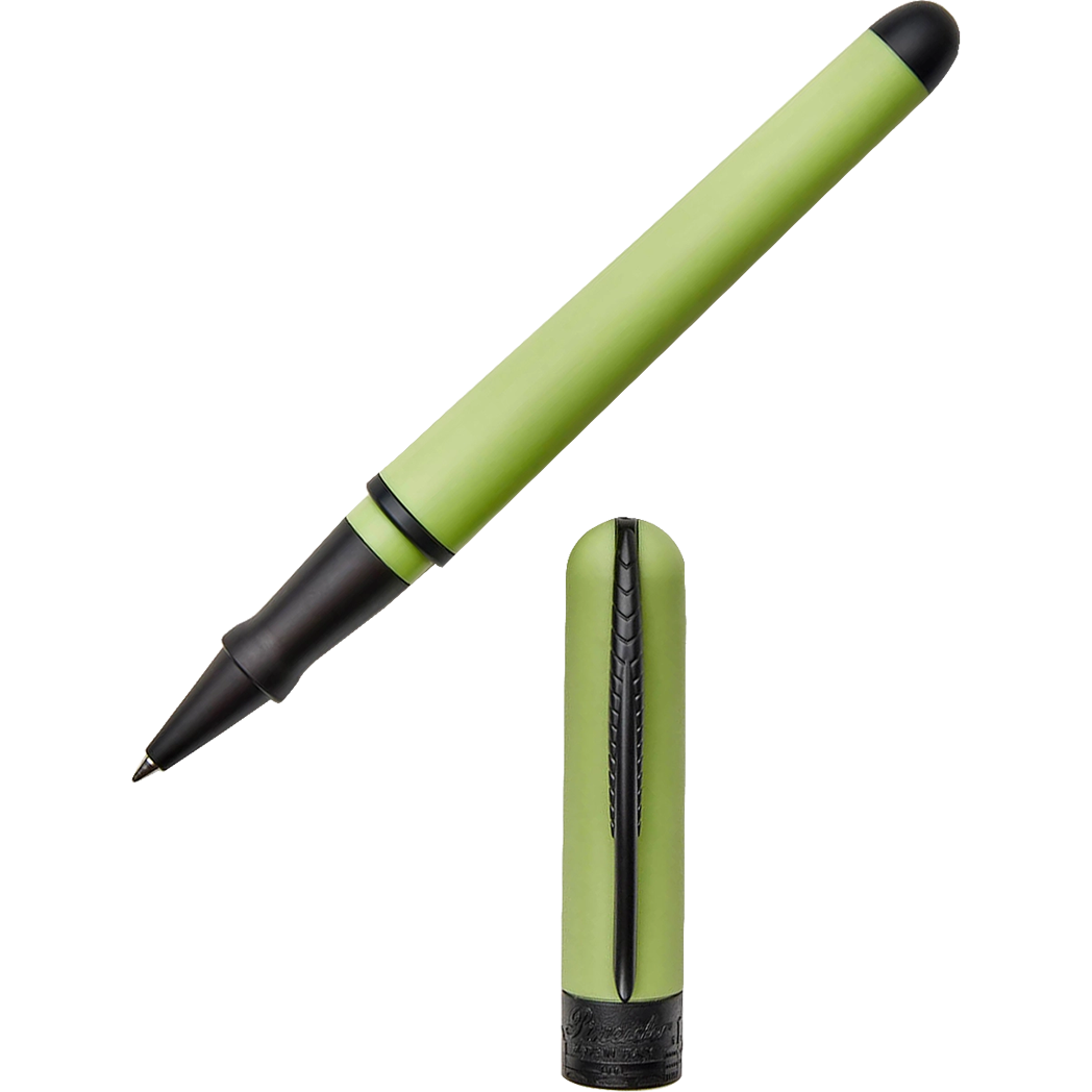 Pineider Avatar UR Rollerball Pen - Mint - Matte Black Trim-Pen Boutique Ltd