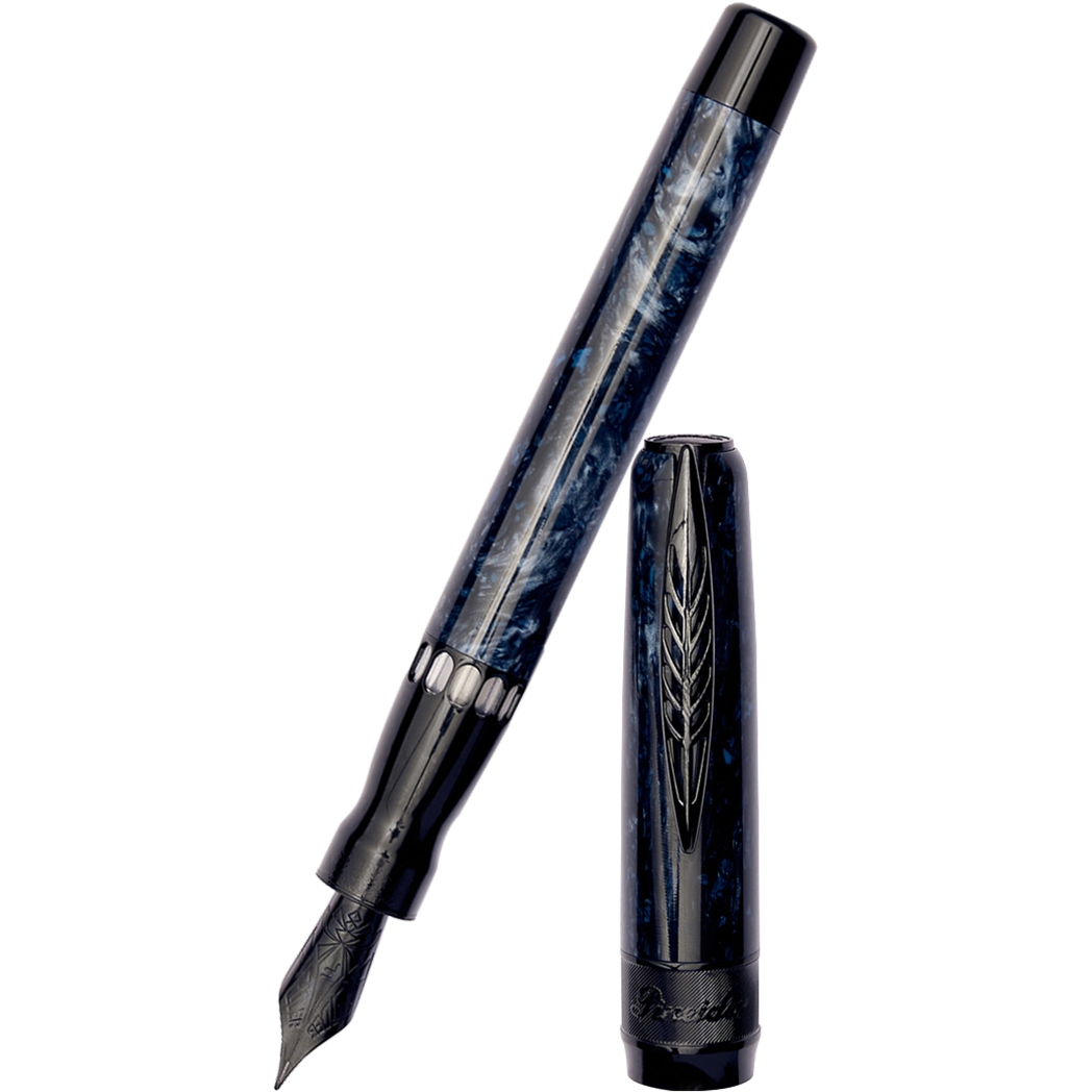 Pineider La Grande Belleza (Great Beauty) Fountain Pen - Rocco Blue-Pen Boutique Ltd