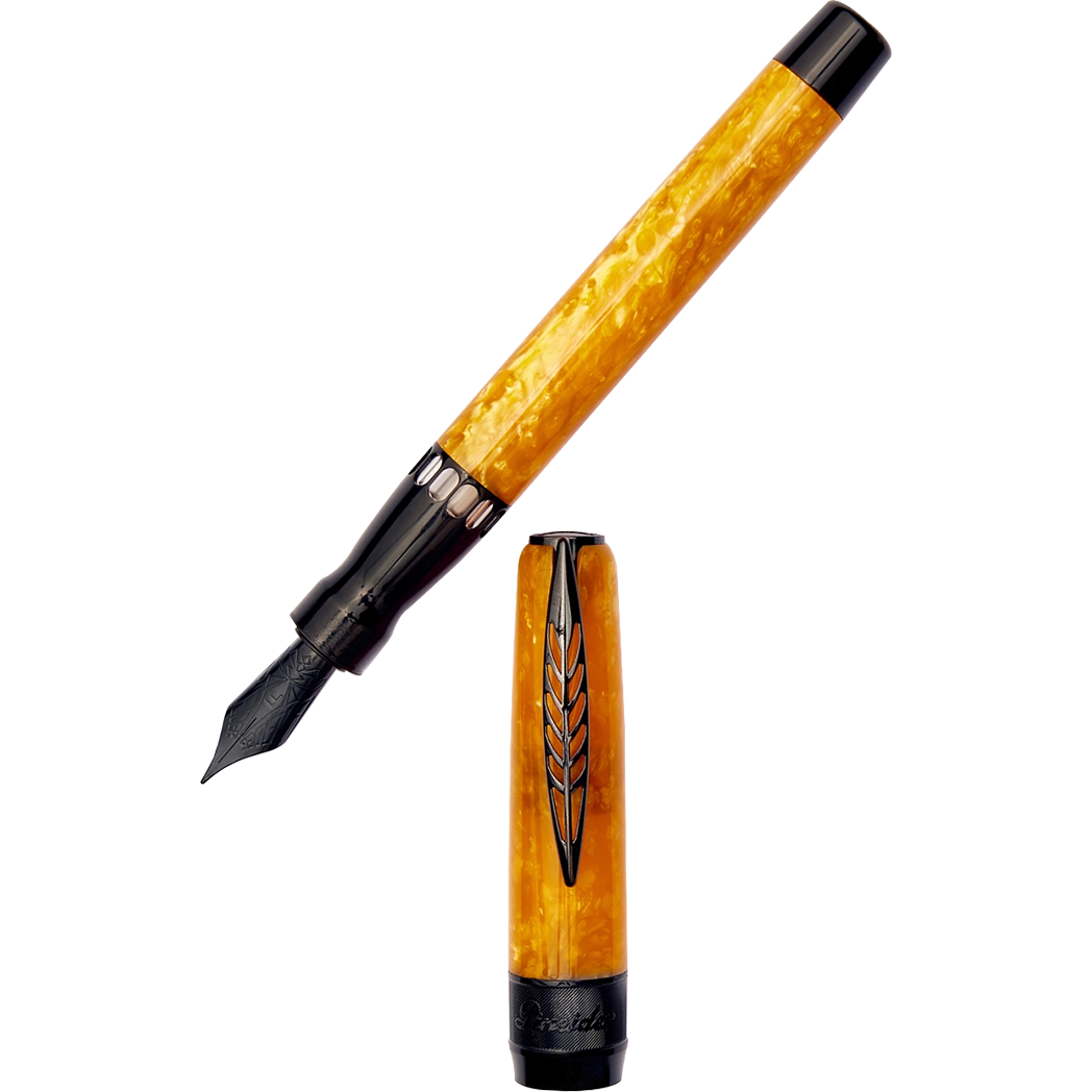 Pineider La Grande Belleza (Great Beauty) Fountain Pen - Rocco Yellow-Pen Boutique Ltd