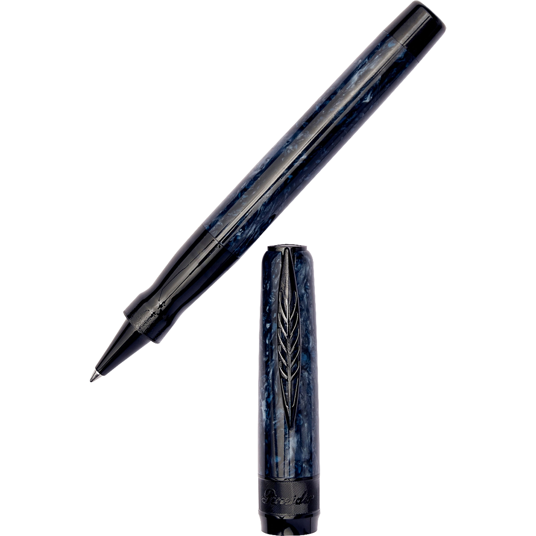 Pineider La Grande Belleza (Great Beauty) Rollerball Pen - Rocco Blue-Pen Boutique Ltd