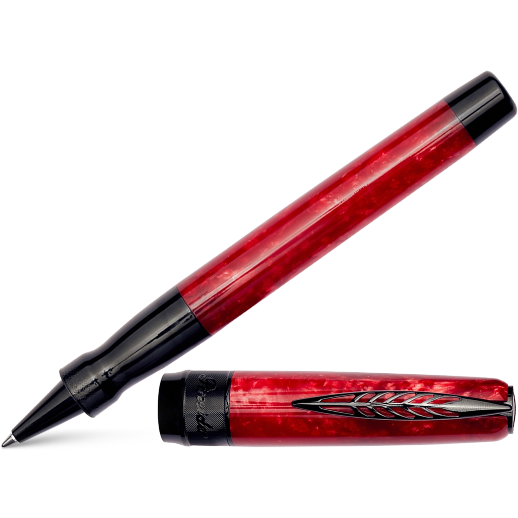 Pineider La Grande Belleza (Great Beauty) Rollerball Pen - Rocco Red-Pen Boutique Ltd