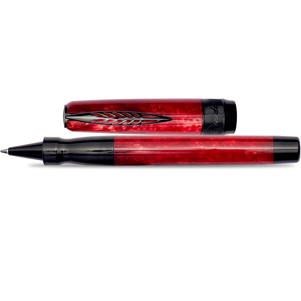 Pineider La Grande Belleza (Great Beauty) Rollerball Pen - Rocco Red-Pen Boutique Ltd