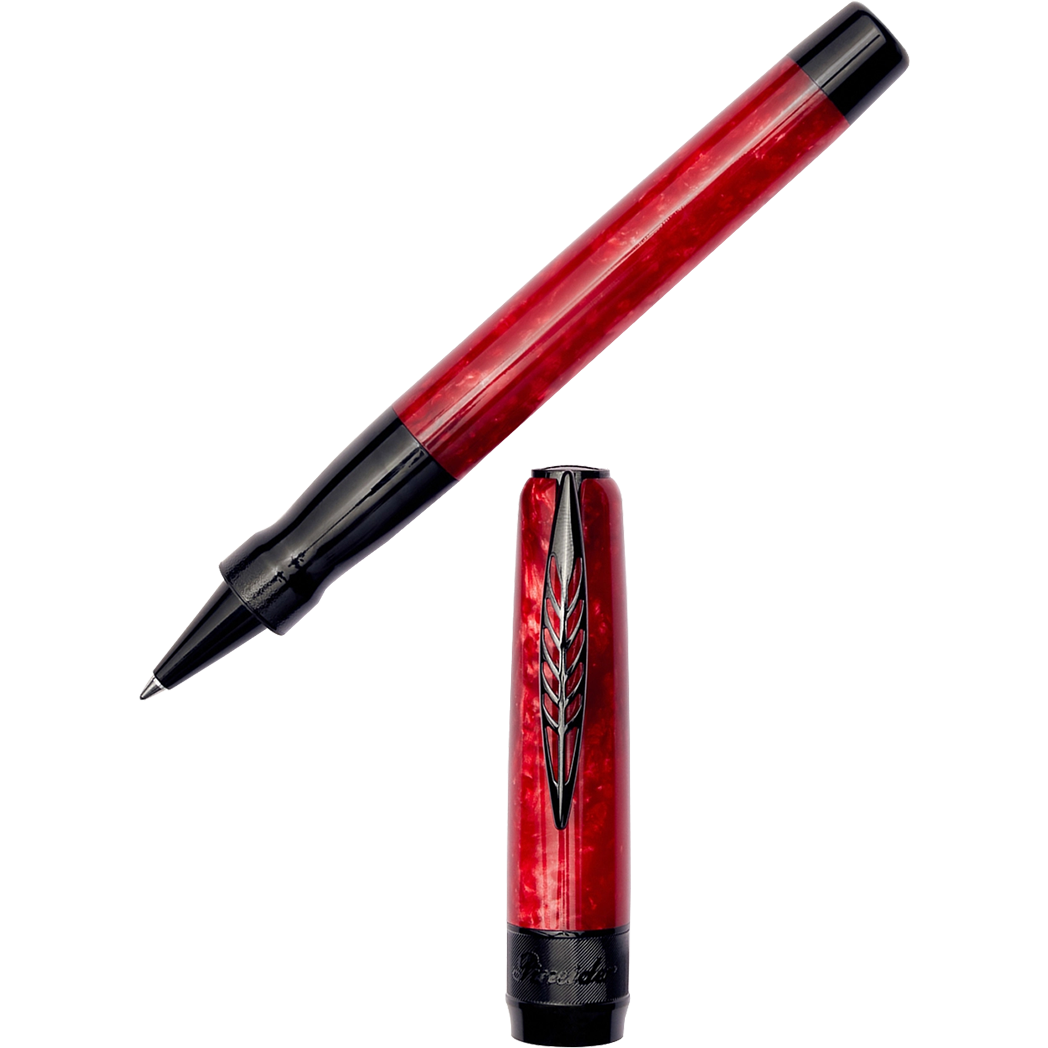 Pineider La Grande Belleza (Great Beauty) Rollerball Pen - Rocco Red-Pen Boutique Ltd