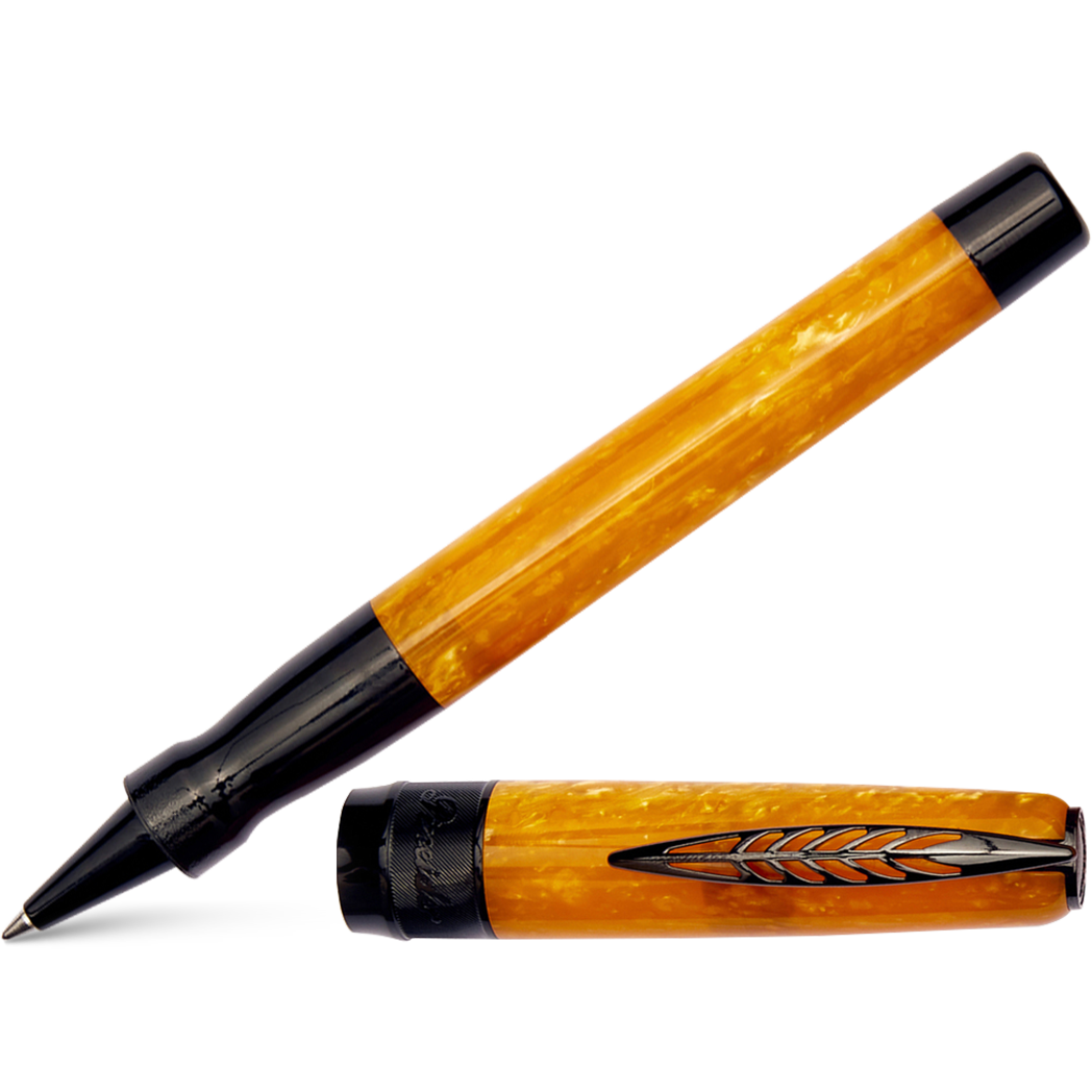 Pineider La Grande Belleza (Great Beauty) Rollerball Pen - Rocco Yellow-Pen Boutique Ltd